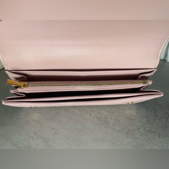 CELINE Light Pink Long Continental Wallet - Picture 14 of 15